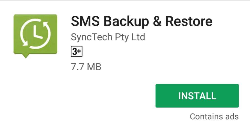 sms backup and restore in Hindi