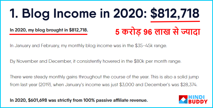 adam enfroy blog income report in hindi