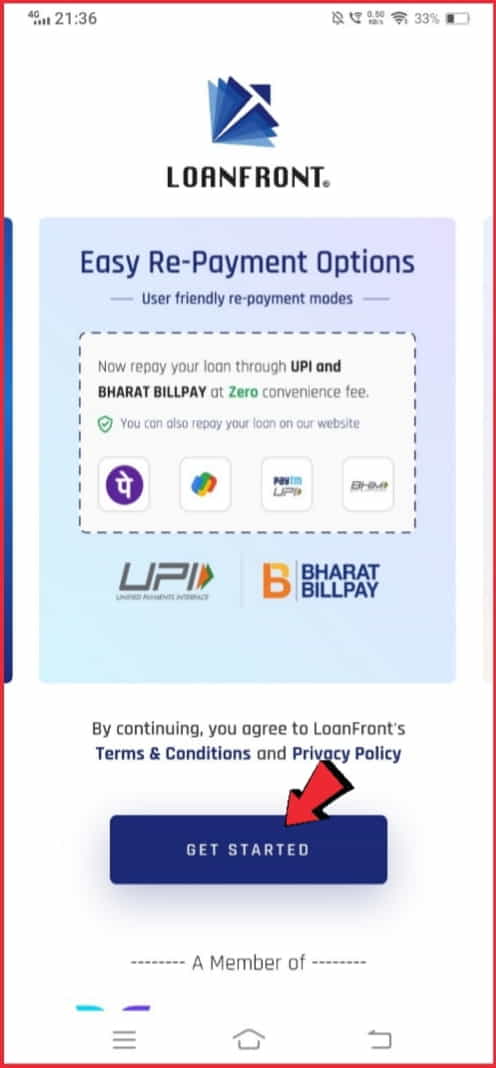 LoanFront App से पर्सनल लोन कैसे ले 